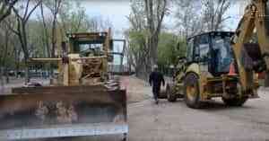 Ampliación de la piscina de verano en Tomelloso