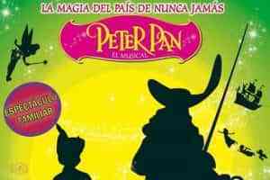 El parque de la Constitución acogerá el domingo el espectáculo musical infantil “Peter Pan, la magia del País de Nunca Jamás”