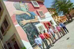 La alcaldesa de Tomelloso visitó el último proyecto de AFAS en el Centro Reina Sofía