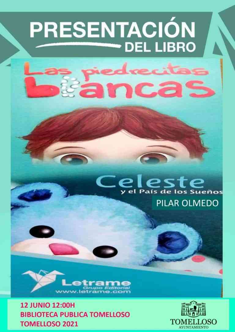 Presentación del libro “Las piedrecitas blancas” el sábado 12 de junio en la biblioteca de Tomelloso Presentación del libro “Las piedrecitas blancas” el sábado 12 de junio en la biblioteca de Tomelloso