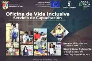 La Oficina de Vida Inclusiva comenzará a prestar servicio en Argamasilla de Alba en el mes de septiembre