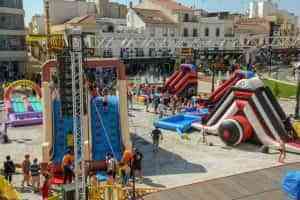 Se han aplazado los hinchables de este fin de semana en la Plaza de España de Tomelloso