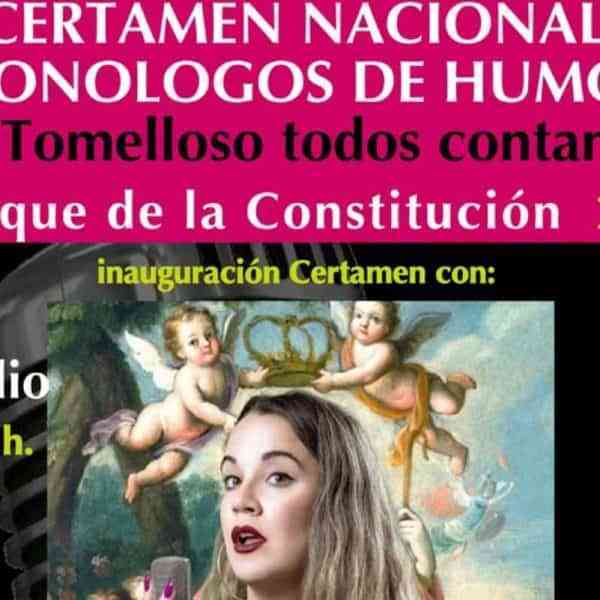 Con 7 finalistas inicia el jueves el XI Certamen de Monólogos de Humor “En Tomelloso todos contamos”