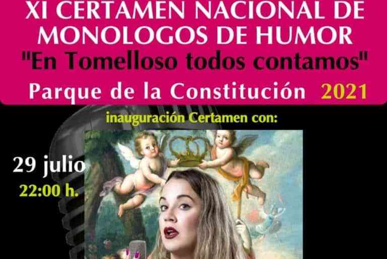 Con 7 finalistas inicia el jueves el  XI Certamen de Monólogos de Humor “En Tomelloso todos contamos” Con 7 finalistas inicia el jueves el  XI Certamen de Monólogos de Humor “En Tomelloso todos contamos”