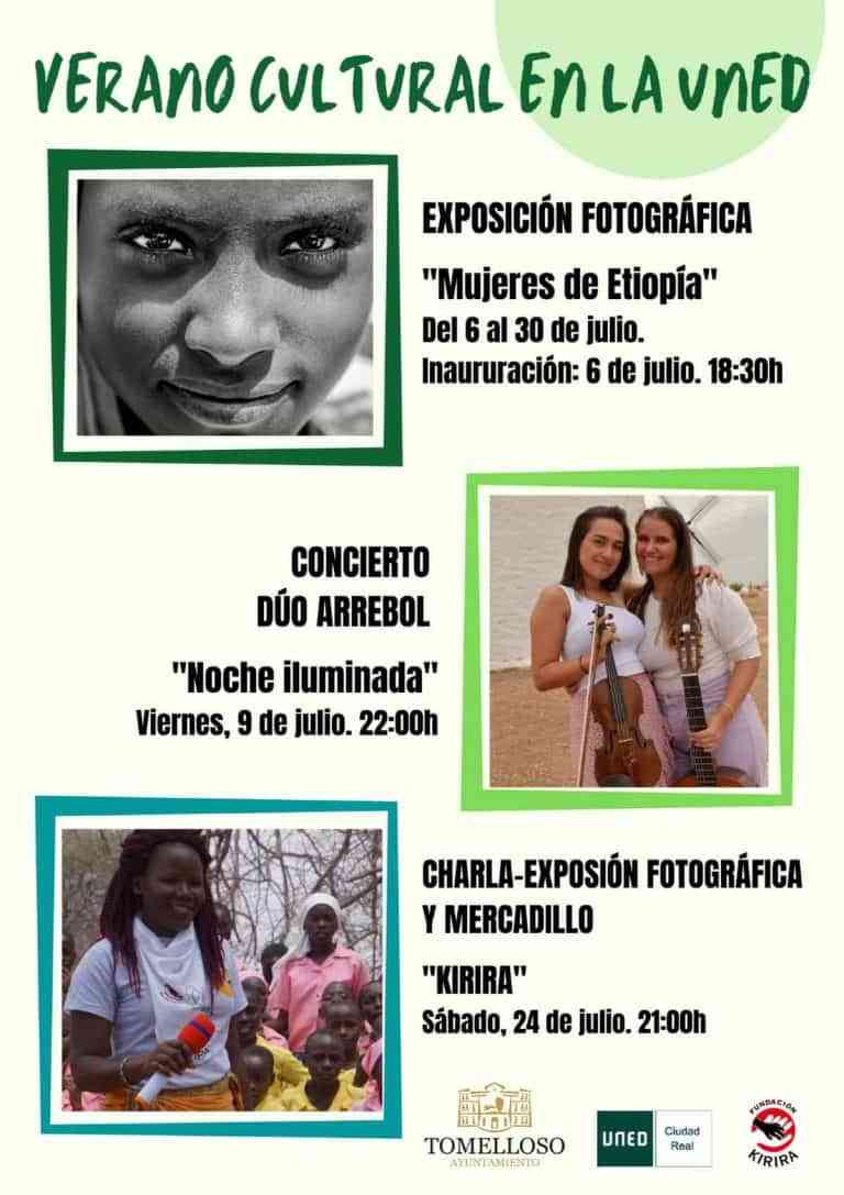 Verano cultural solidario organiza el aula de la UNED de Tomelloso Verano cultural solidario organiza el aula de la UNED de Tomelloso