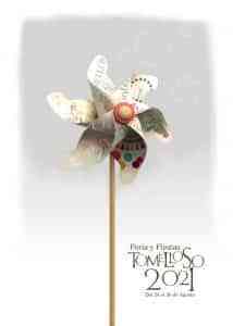 Cartel anunciador de la Feria y Fiestas 2021 de Tomelloso elaborado por Juan Francisco Casto Fernández