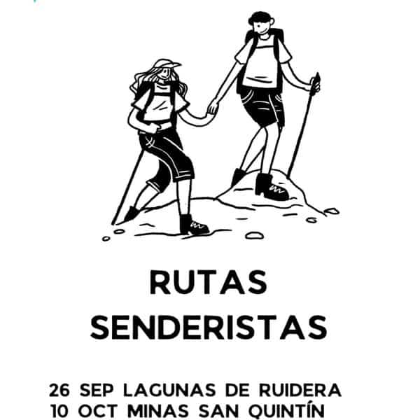 Rutas Senderistas para el otoño 2021 del Patronato Municipal de Deportes de Ciudad Real