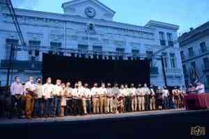 30 agricultores que participaron en la desinfección de las calles de Tomelloso recibieron el título de “Vendimiador del año”