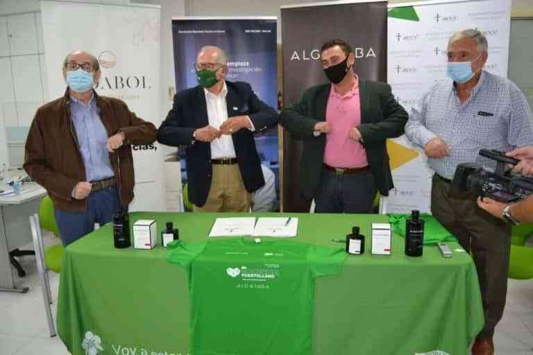 Los AOVEs Algaraba ecológicos, de Oleo Vidabol, patrocinan los proyectos de la AECC de Ciudad Real Los AOVEs Algaraba ecológicos, de Oleo Vidabol, patrocinan los proyectos de la AECC de Ciudad Real