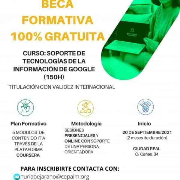 Curso de «Tecnologías de la Información de Google» del área de Bienestar Social de Miguelturra