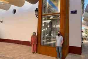 Instalado un ascensor en la Posada de los Portales emblemático edificio de la ciudad de Tomelloso