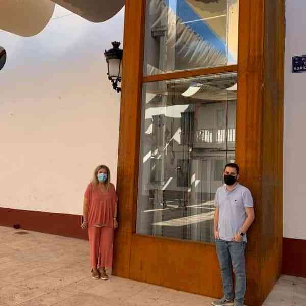Instalado un ascensor en la Posada de los Portales emblemático edificio de la ciudad de Tomelloso