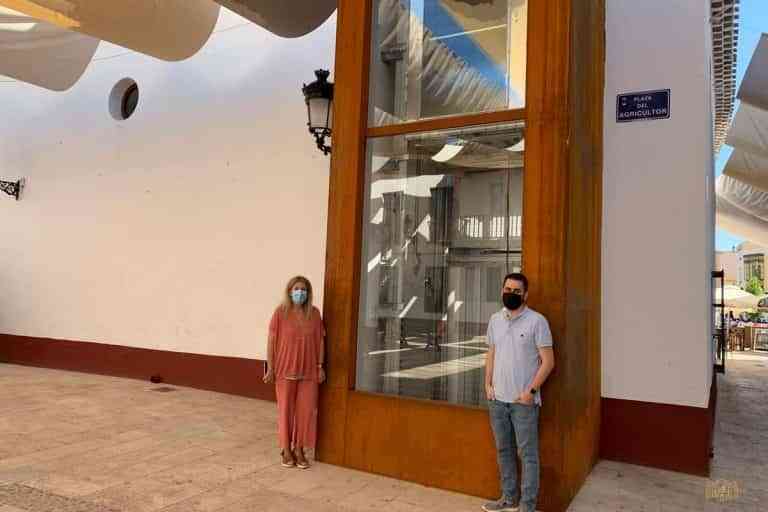 Instalado un ascensor en la Posada de los Portales emblemático edificio de la ciudad de Tomelloso Instalado un ascensor en la Posada de los Portales emblemático edificio de la ciudad de Tomelloso