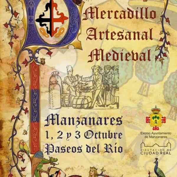 Un mercadillo medieval en los Paseos del Río de Manzanares este fin de semana