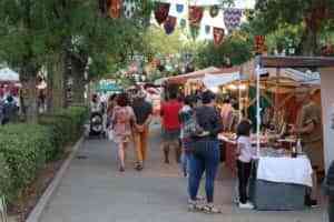 Mercadillo medieval en los Paseos del Río de Manzanares del 1 al 3 de octubre