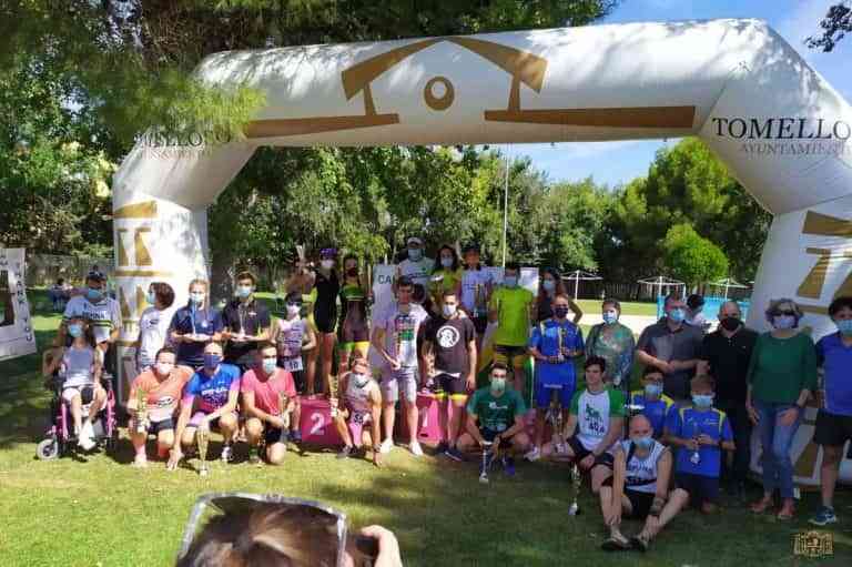 Celebrada la “Triatlon Supersprint TriTomelloso 2021” con participación de  deportistas de todas categorías