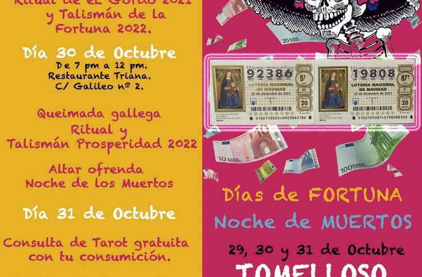 Tomelloso honra a sus muertos y llama a la Fortuna, a través de los ritos de diversas culturas