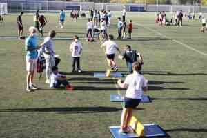 Con el torneo “Jugando al atletismo” reinició la actividad del deporte escolar en Puertollano