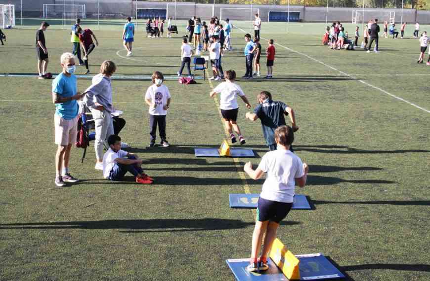 Con el torneo “Jugando al atletismo” reinició la actividad del deporte escolar en Puertollano