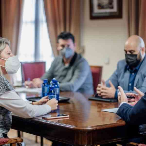 La alcaldesa de Tomelloso se reunió en Toledo con Francisco Tierraseca, delegado del Gobierno en Castilla-La Mancha