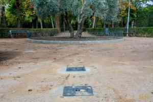 Automatizan el sistema de riego del parque de la Constitución de Tomelloso