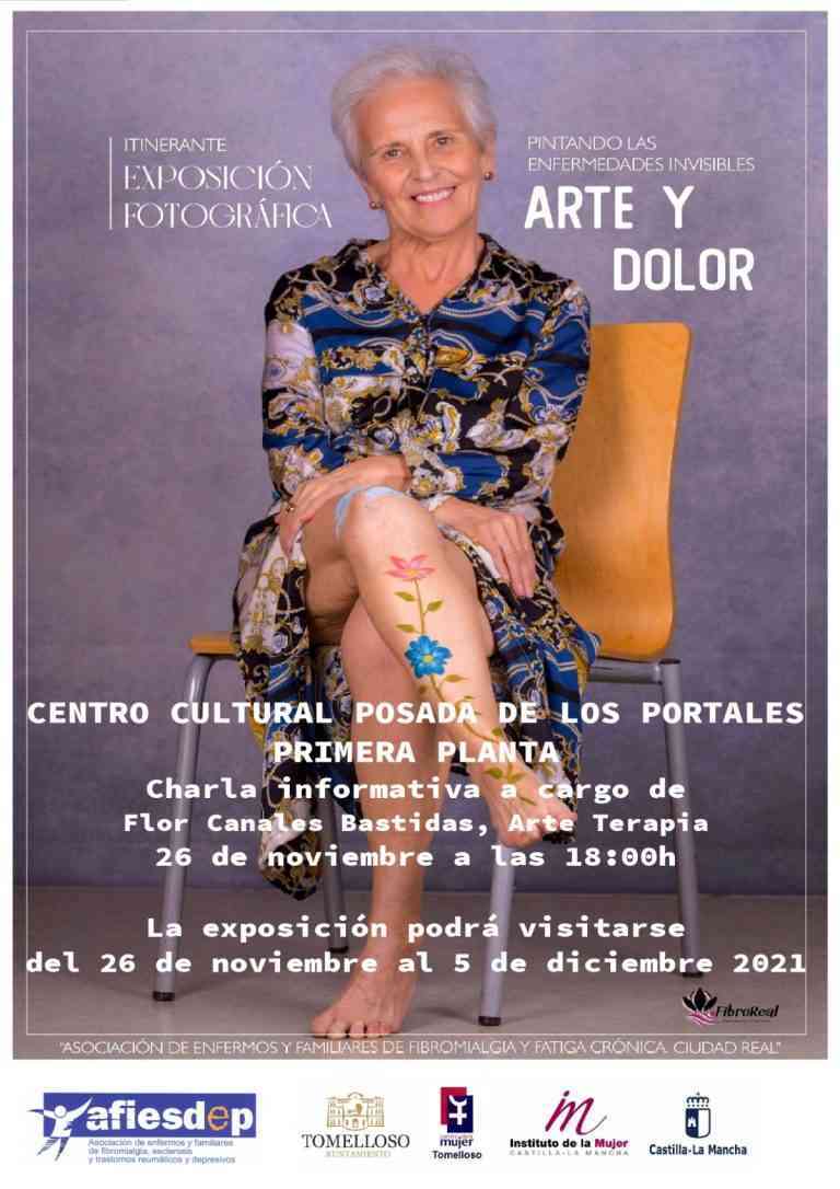 Charla y exposición para visibilizar la Fibromialgia del 26 de noviembre al 5 de diciembre en Tomelloso Charla y exposición para visibilizar la Fibromialgia del 26 de noviembre al 5 de diciembre en Tomelloso