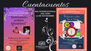 2 cuentacuentos para celebrar el Día Internacional del Niño en Tomelloso