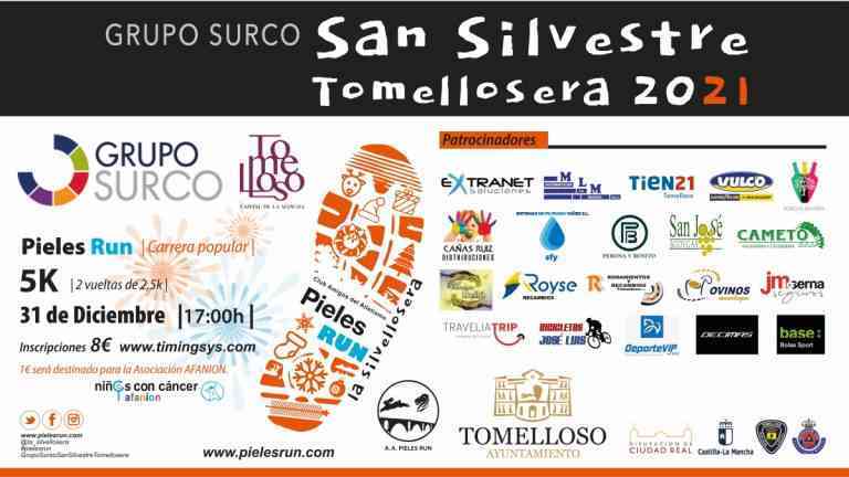 La San Silvestre Tomellosera 2021 abre su plazo de inscripción desde mañana