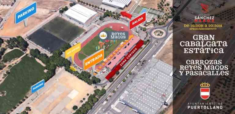 Cabalgata estática de Reyes Magos en Puertollano la tarde del 5 de enero Cabalgata estática de Reyes Magos en Puertollano la tarde del 5 de enero