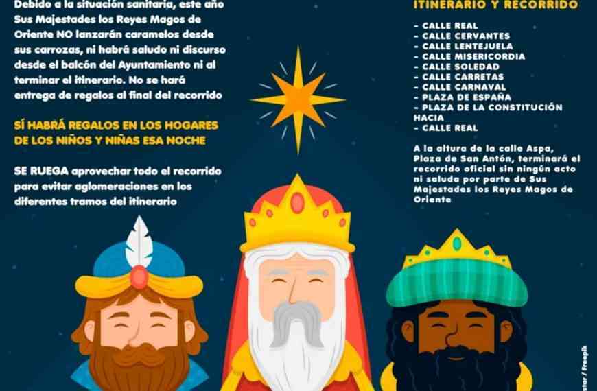 Cabalgata de Reyes en Miguelturra el 5 de enero siempre que la evolución de la pandemia lo permita