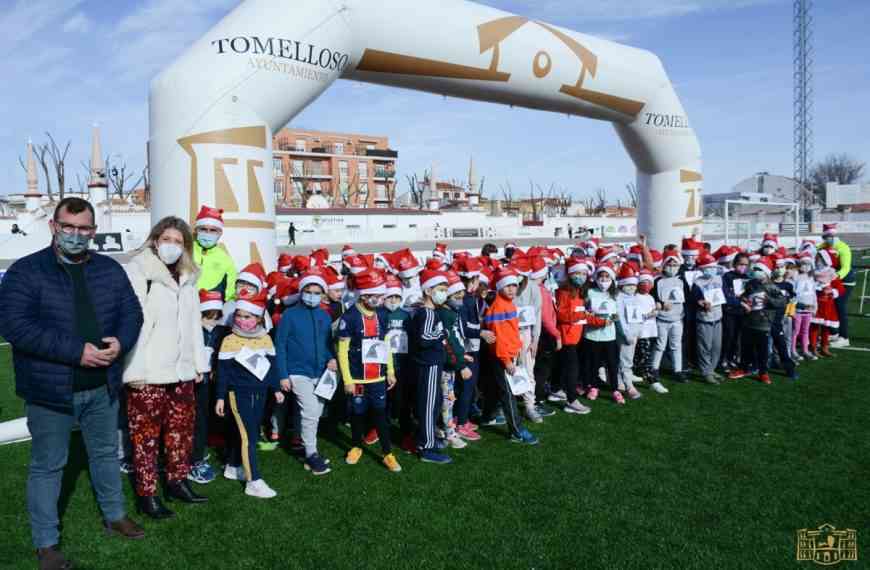 1.137´20 € fueron recaudados en la Carrera Solidaria de Navidad en Tomelloso a favor de los afectados por el volcán de La Palma