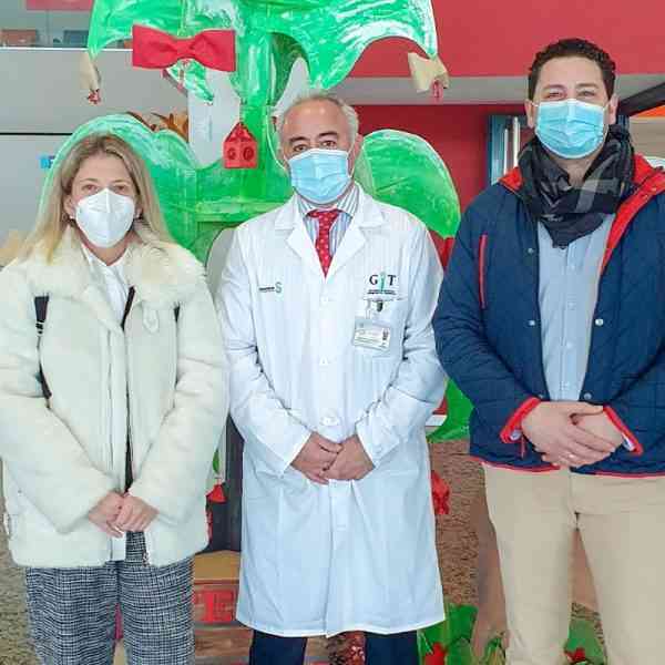 César Moreno, nuevo gerente del Hospital de Tomelloso se ha reunido con la alcaldesa de la localidad