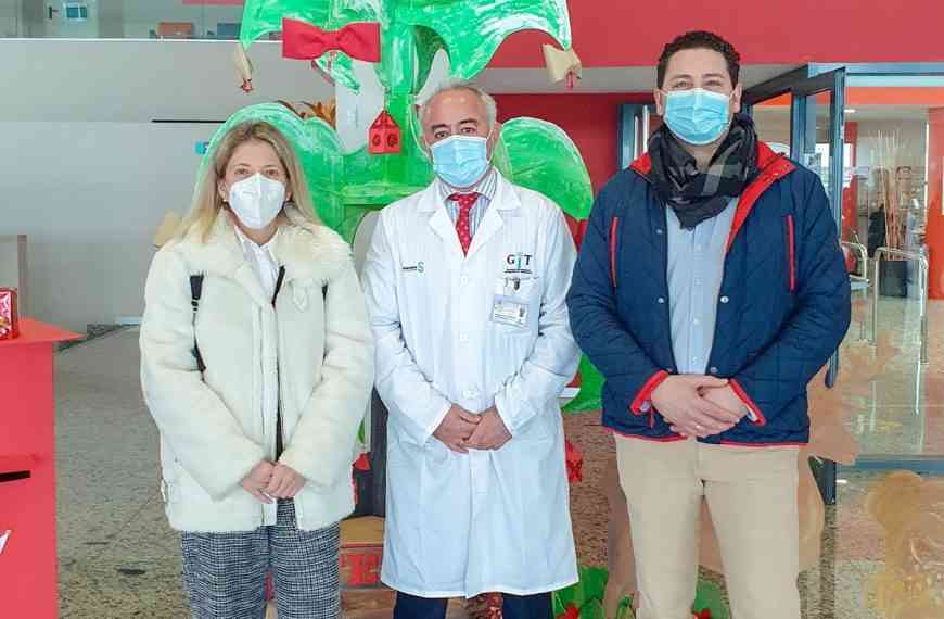 César Moreno, nuevo gerente del Hospital de Tomelloso se ha reunido con la alcaldesa de la localidad