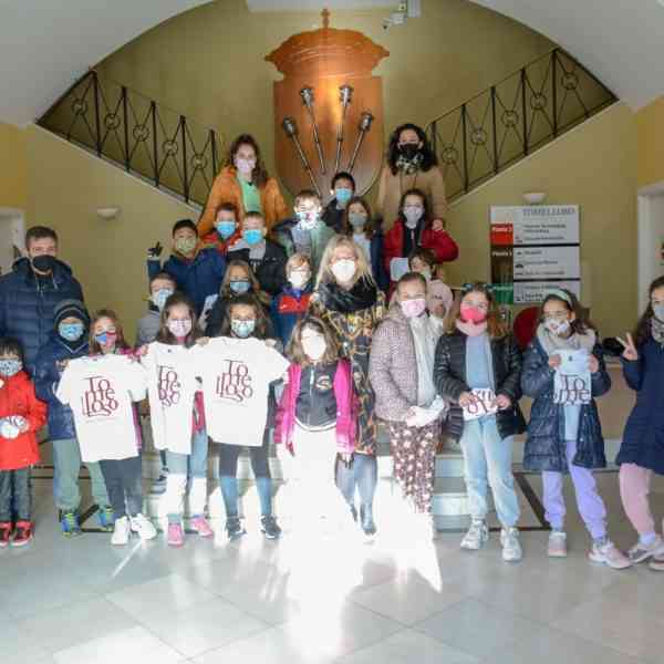 Escolares del Colegio Público San José de Calasanz recorrieron los espacios más representativos del Ayuntamiento de Tomelloso