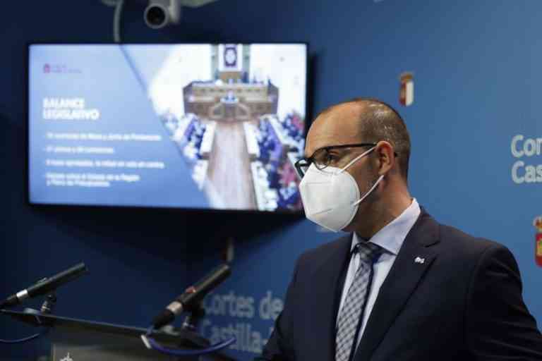 Bellido destacó el intenso trabajo en 2021 por unas Cortes regionales “más dinámicas y más abiertas” Bellido destacó el intenso trabajo en 2021 por unas Cortes regionales “más dinámicas y más abiertas”
