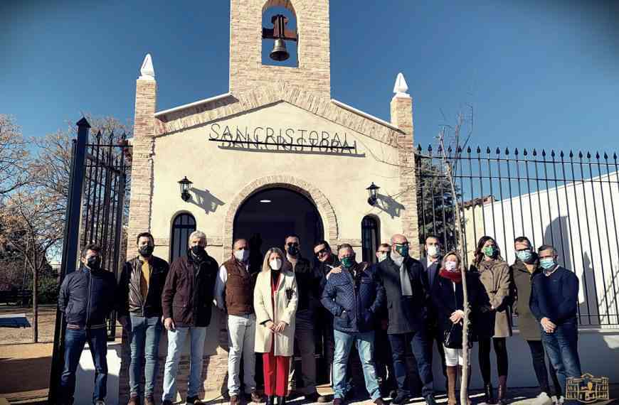 Inaugurada la nueva ermita de San Cristóbal, patrón de los transportistas, en Tomelloso