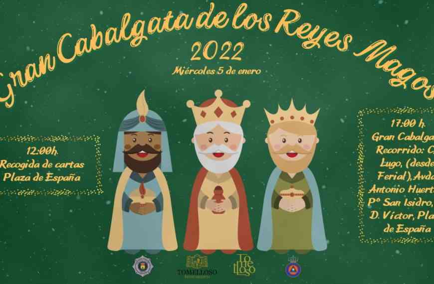 Los Reyes Magos llegarán puntuales mañana 5 de enero para reunirse con los niños de Tomelloso