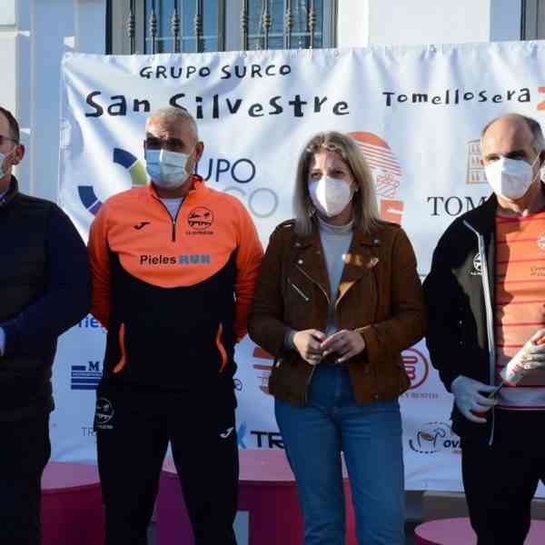 La 1ª San Silvestre Tomellosera ha sido un éxito rotundo con medio millar de participantes