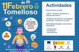Tomelloso conmemorará mañana el Día Internacional de la Mujer y la Niña en la Ciencia con diversas actividades