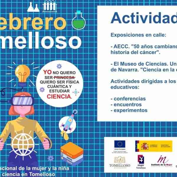 Tomelloso conmemorará mañana el Día Internacional de la Mujer y la Niña en la Ciencia con diversas actividades