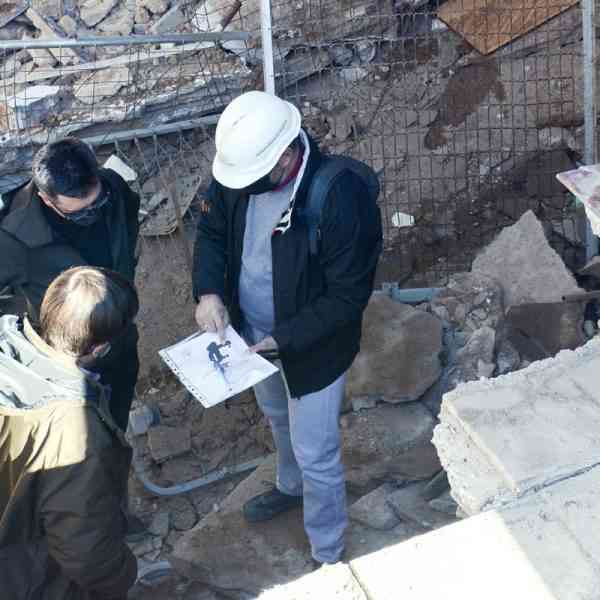Tres expertos de la UCLM han visitado la zona donde se produjeron  algunos derrumbes en Tomelloso