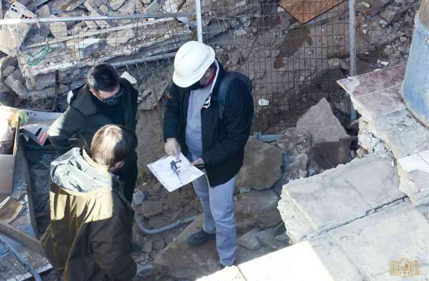 Tres expertos de la UCLM han visitado la zona donde se produjeron  algunos derrumbes en Tomelloso