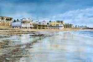 Exposición de acuarelas de Javier Recas en la Posada de los Portales de Tomelloso del 17 de febrero al 12 de marzo