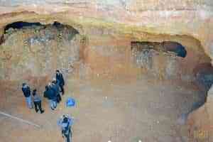 Expertos de la UCLM  estudian soluciones para los hundimientos de la calle Mediodía de Tomelloso