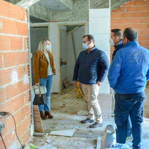 Dos nuevos vestuarios en el Paco Gálvez de Tomelloso aumentan sus posibilidades de uso deportivo