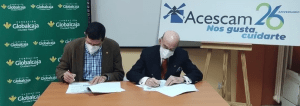 Fundación ACESCAM y la Fundación Globalcaja Ciudad Real, firman un convenio para la adquisición de un vehículo adaptado para personas con movilidad reducida