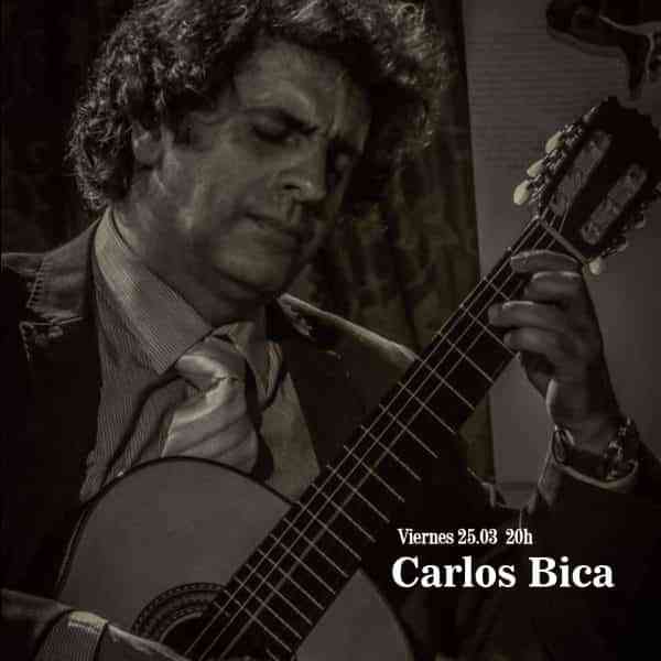 El guitarrista Carlos Bica ofrecerá su concierto “Cielos de España” este viernes 25 de marzo en Puertollano