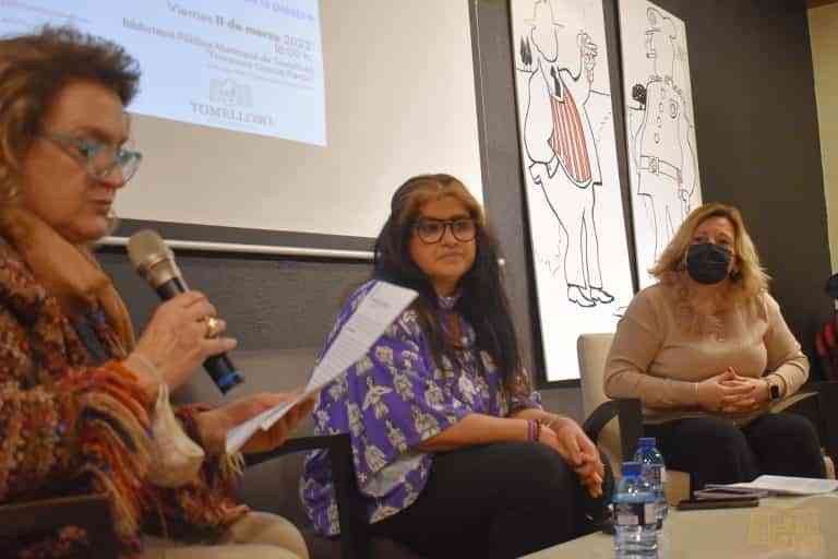 Lucía Etxebarría participó en el encuentro “De cómo luchar por la igualdad desde la palabra”en Tomelloso Lucía Etxebarría participó en el encuentro “De cómo luchar por la igualdad desde la palabra”en Tomelloso