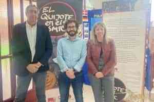 La exposición “El Quijote en el Cómic” en el IES Eladio Cabañero de Tomelloso está abierta al público en general hasta el 6 de mayo