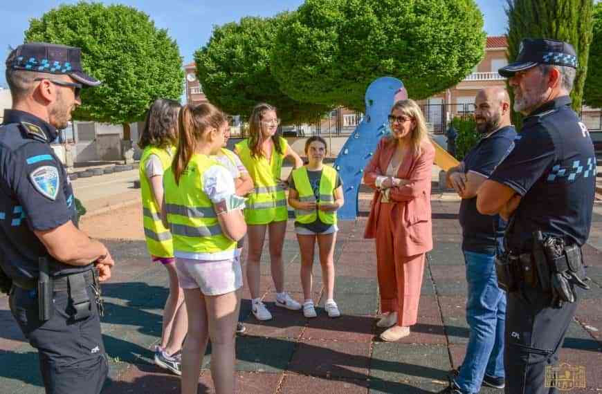 Los cursos de educación vial para los alumnos de 6º curso de los colegios de Tomelloso finalizarán esta semana